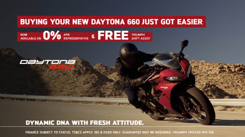 Daytona 660 Offer