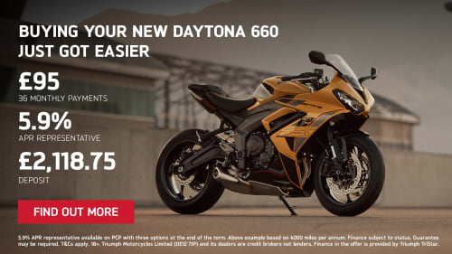 Daytona 660 Offer