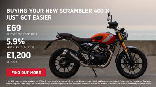 Scrambler 400 X offer