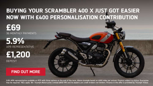 SCRAMBLER 400 X OFFER