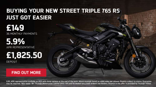 Street Triple 765 RS offer