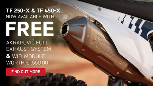 TF 250-X abd TF 450-X offer