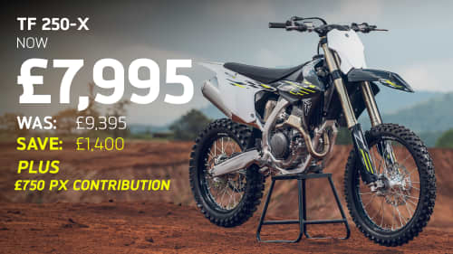 TF 250-X offer