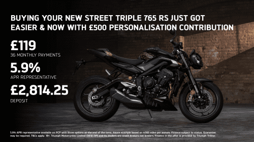 Street Triple 765 RS offer