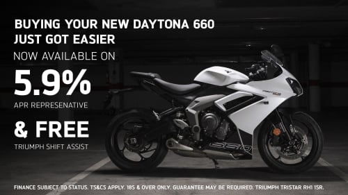 Daytona 660 Finance Offer