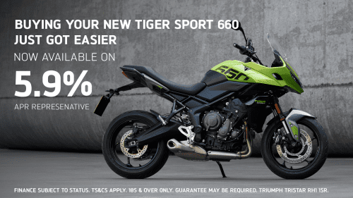 Tiger Sport 660 Finance offer