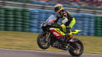 Tom Booth-Amos at World Supersport in France riding a Triumph Street Triple 765 