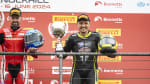 triumph double british supersport podium 2024 06 16.