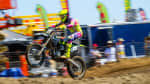 Triumph Factory Racing Rider at Pro Motocross Round 2