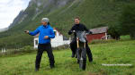 Wade Eastwood with Tom Cruise in the countryside