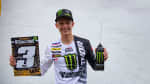Monster Energy Triumph Racing’s Mikkel Haarup riding