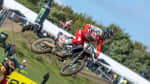 Mikkel Haarup riding a Triumph TF 250-X at the Motocross of Nations