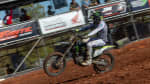 Mikkel Haarup riding a Triumph TF 250-X