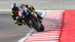 Triumph Street Tripe 765 racing in World Supersport