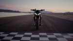 Speed Triple RS on the start of a track