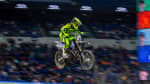 Triumph Factory Racing's Austin Forkner at AMA Supermotocross round 9