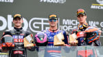 Guevara Powers to Victory in Shortended Triumph-Powered Moto2™ French GP