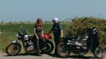 Raised By Riders Blog- Father's Day. Father and Daughter with their Triumph Bikes
