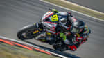 Triumph Motorcycle at The International German Motorcycle Championship