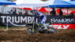 Gage Linville in hangtown AMA Supercross round 2