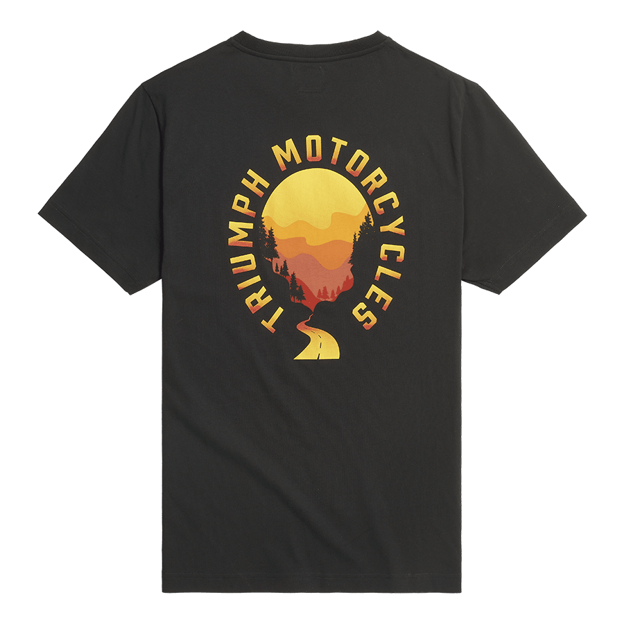 Triumph Casual Clothing Collection Sunset Graphic Tee