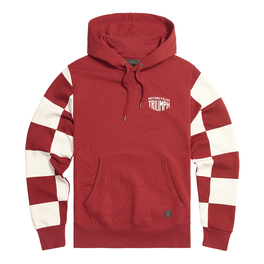 Triumph Casual Clothing Collection Haytham Hoodie in Red