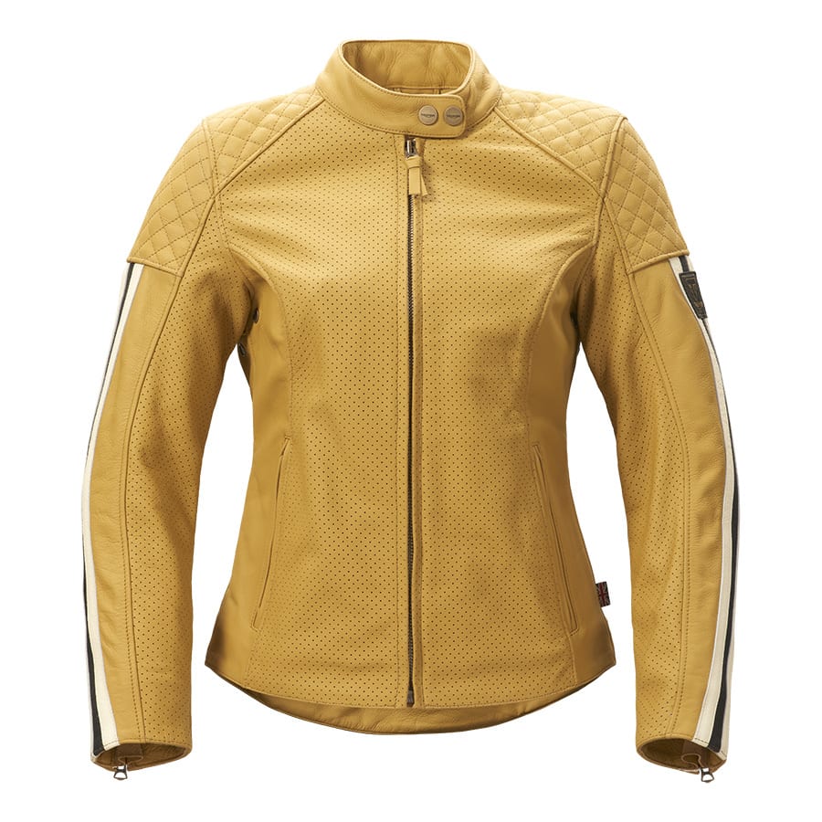 Triumph Riderwear Clothing Collection Women's Braddan Air Race - SS24 Yellow