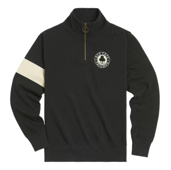 Triumph Motorcyles - Ace Cafe Quarter Zip Racer Sweat