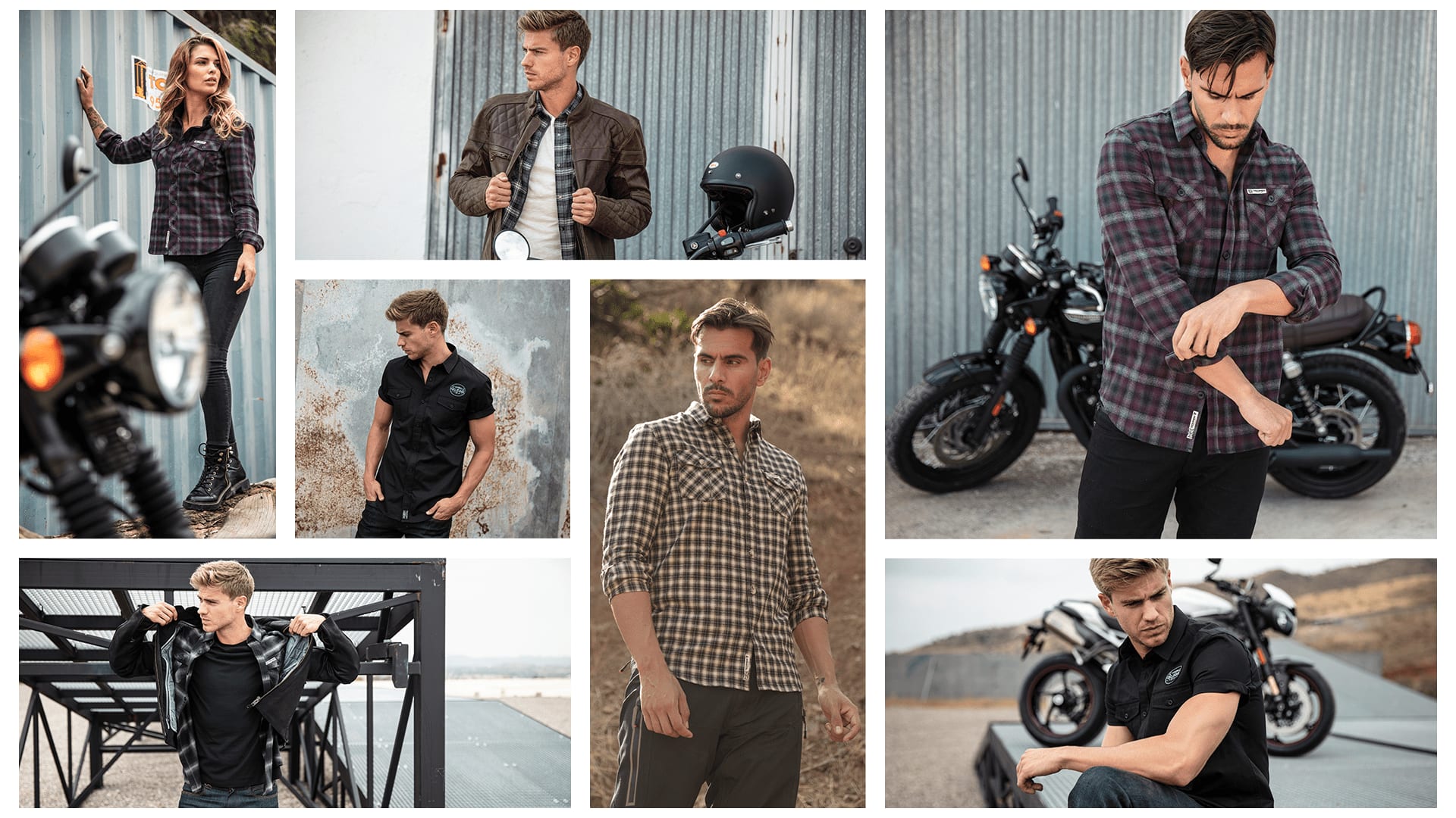 Triumph Spring Summer 2019 collection shirts