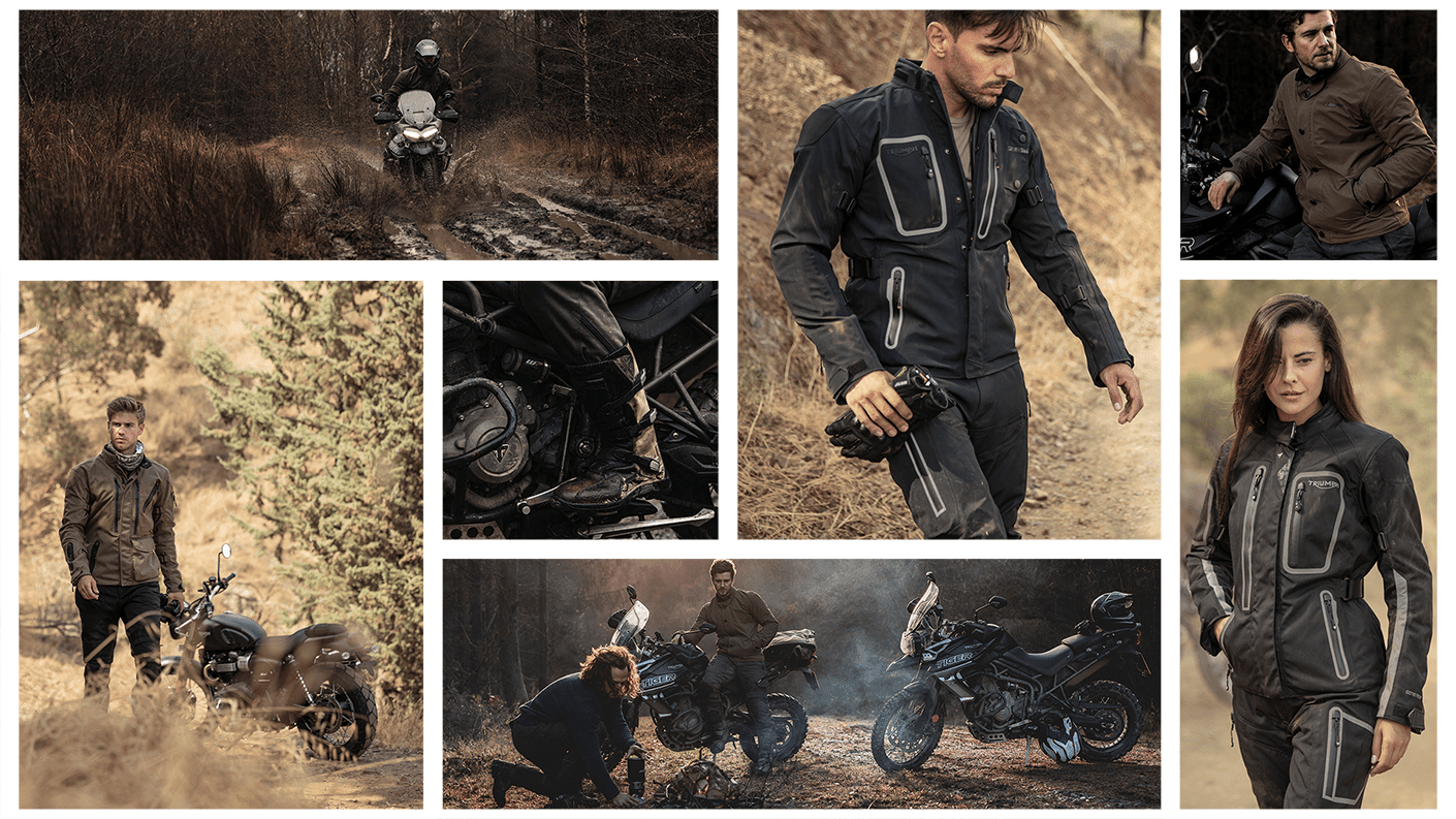 Triumph Motorcycles Adventure Clothing Collection Spring Summer 2019