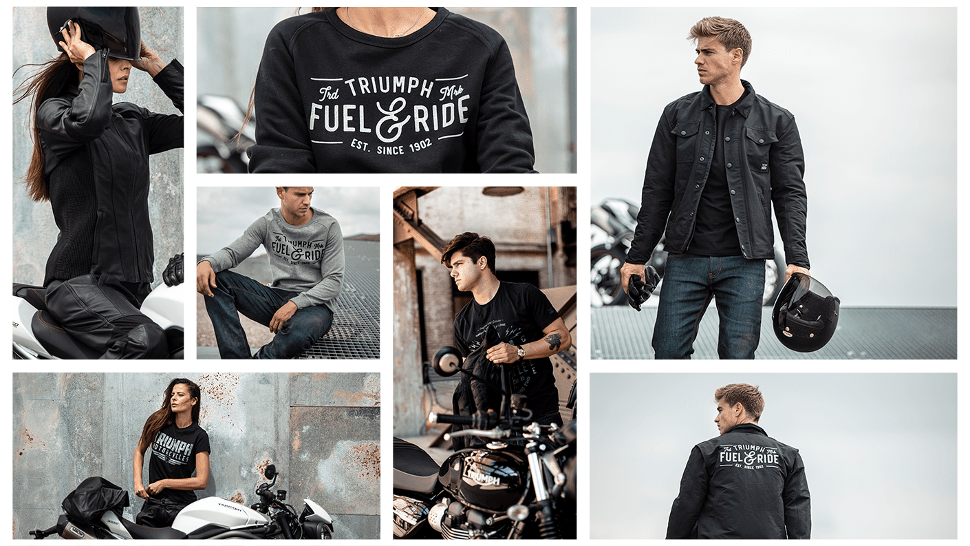 Triumph Motorcycles Roadster Clothing Collection Spring Summer 2019