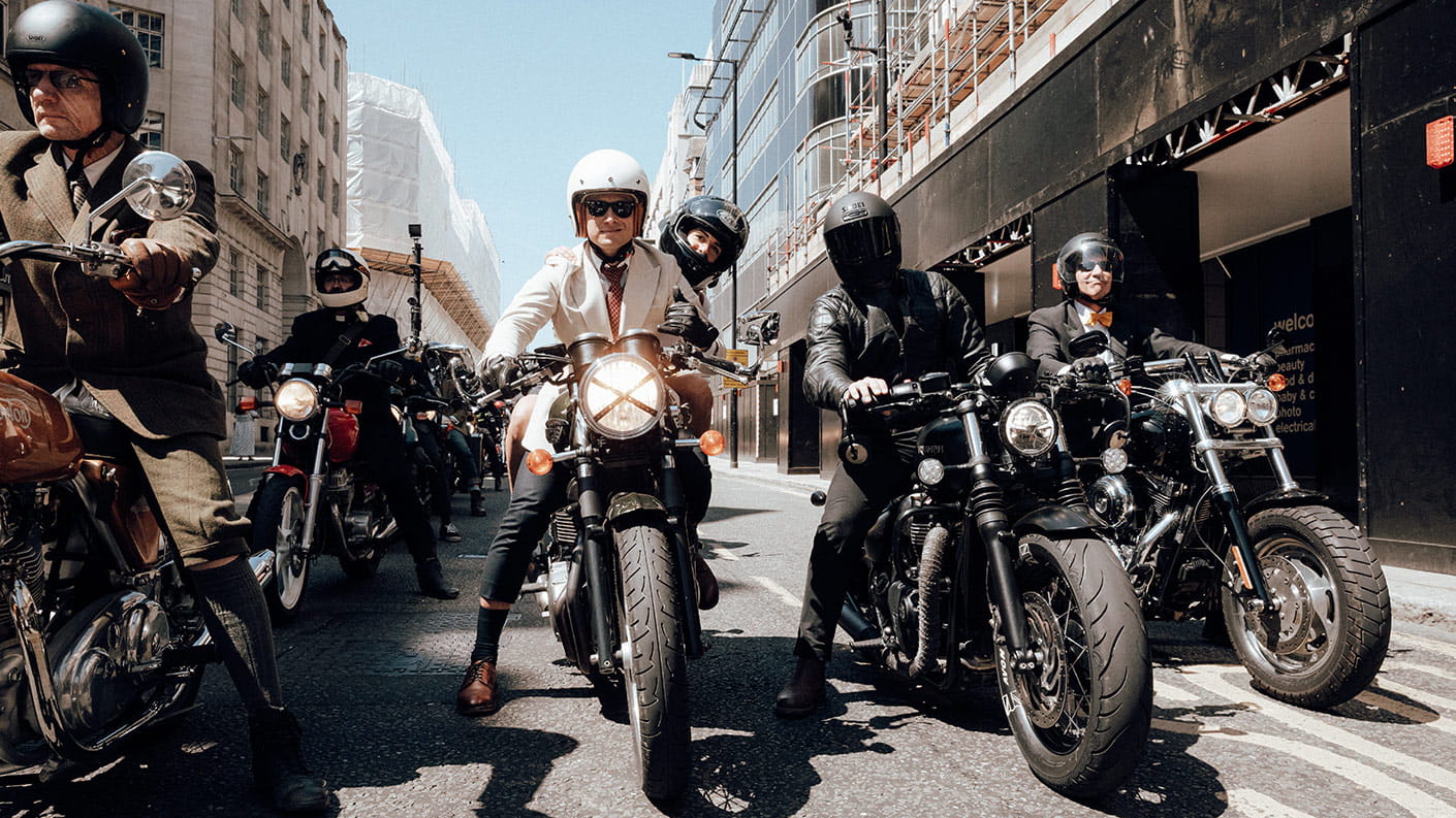 Tapis de sol environnemental moto - Gentlemen Riders