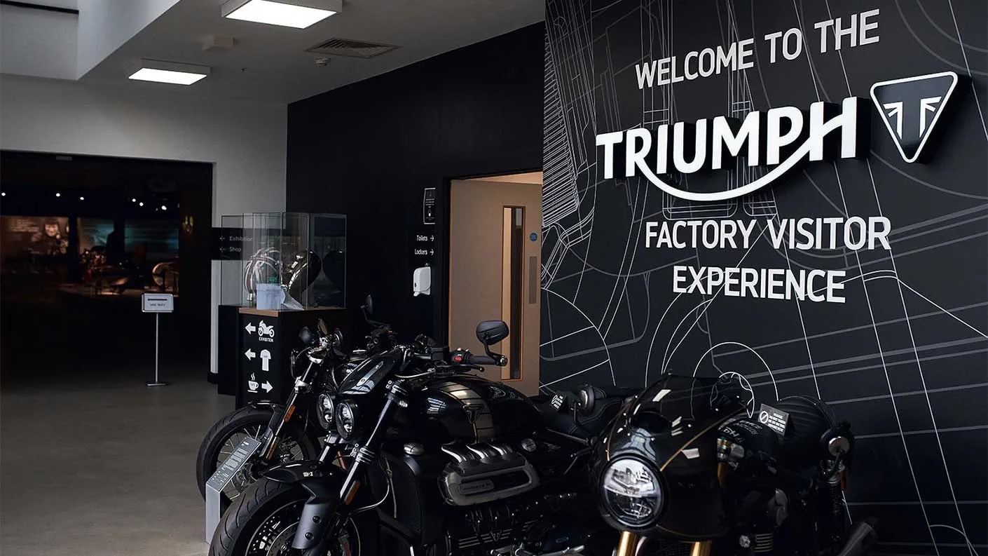 Triumph Factory Visitor Experience 