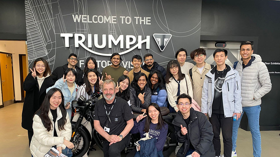 triumph educational tours