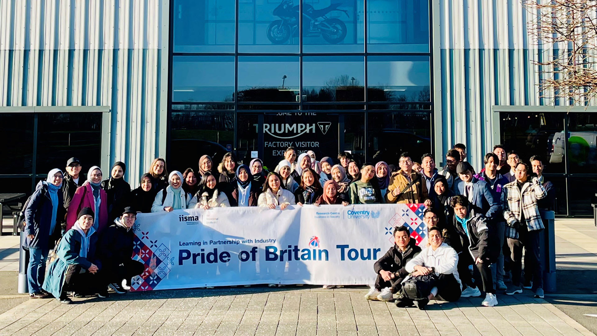 Triumph visitor experience group visits