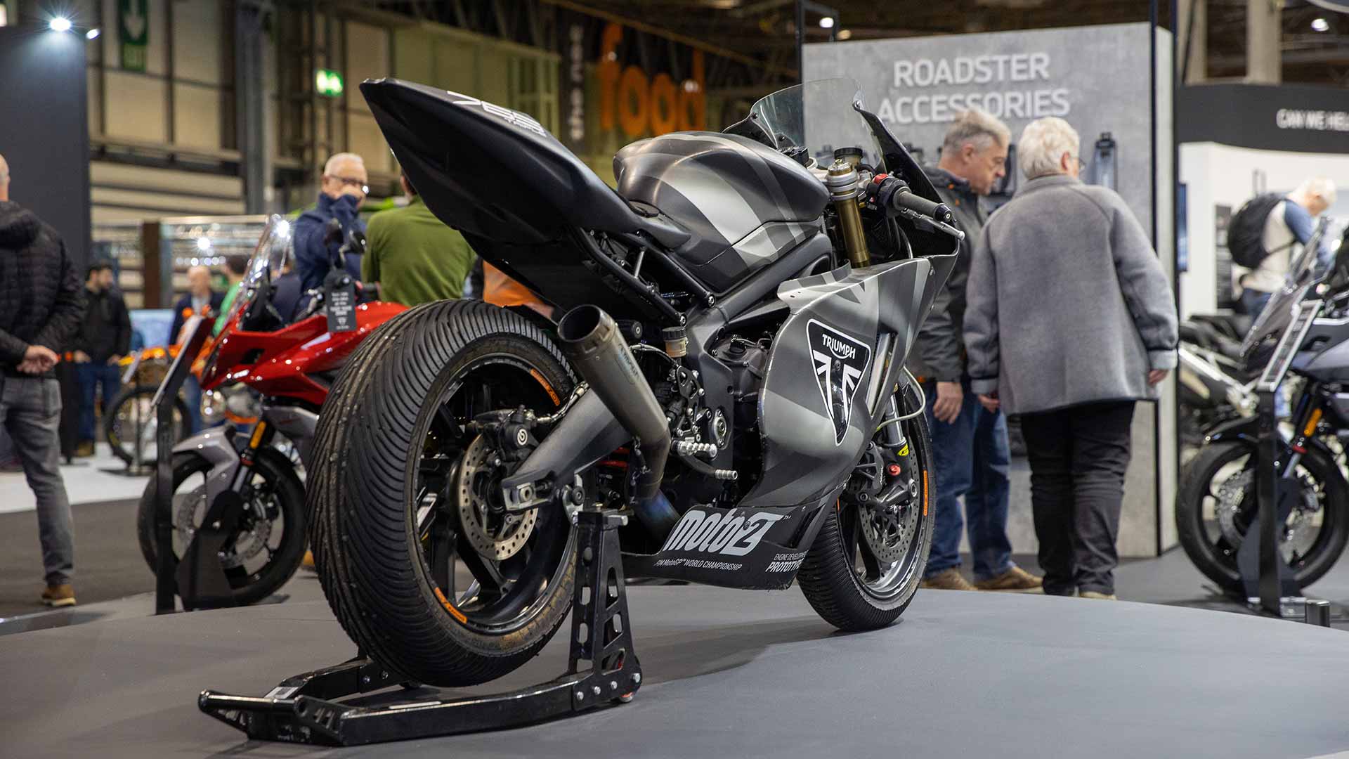 Triumph Motorcycles at Motorcycle Live Moto2 Race Bike