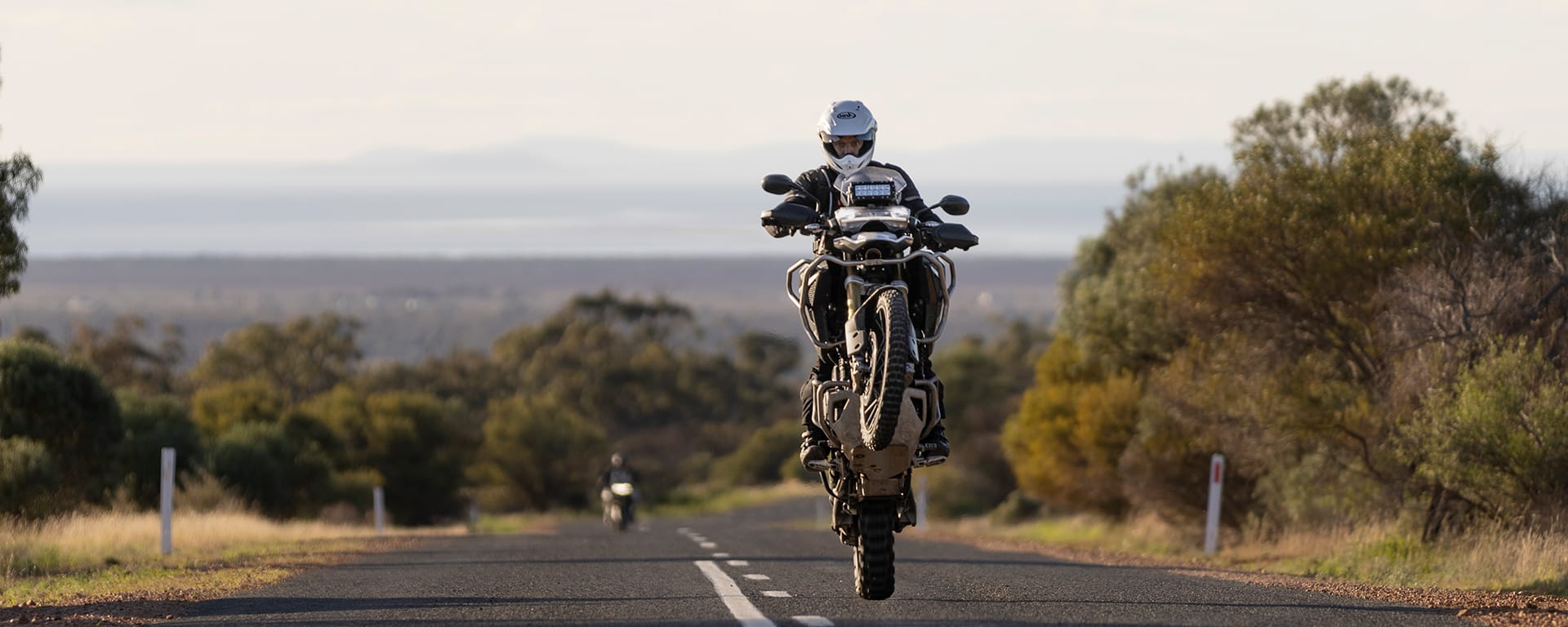 Triumph Tiger 1200 epic adventures in Australia on road 