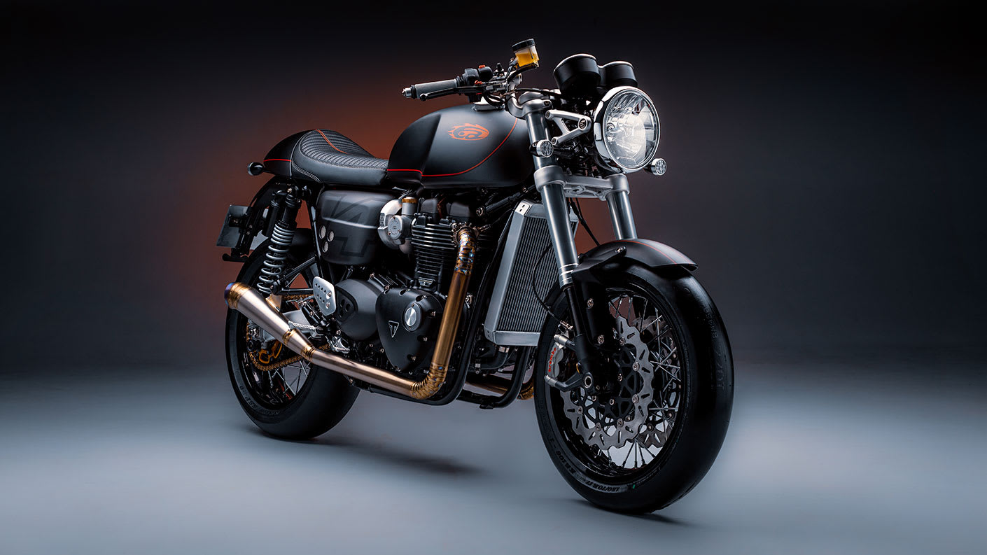 Wade Eastwood’s Custom Triumph Thruxton