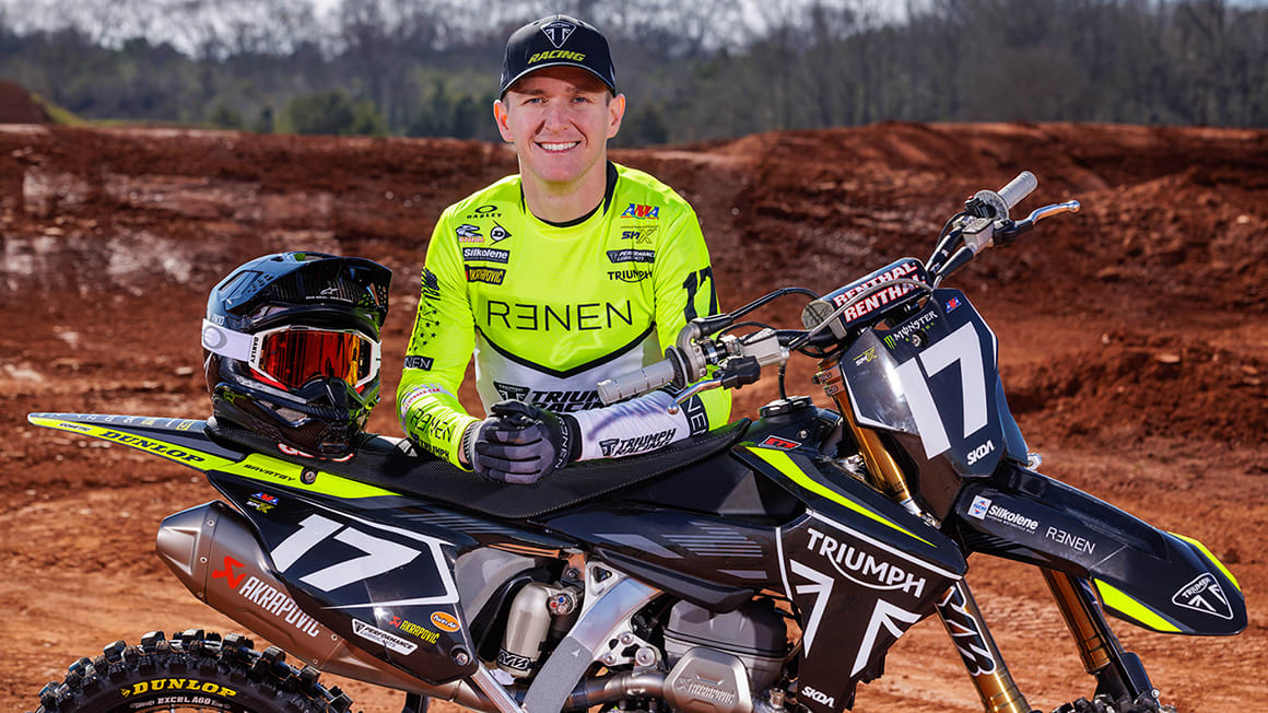 Triumph is looking ahead to 11 round Pro Motocross series