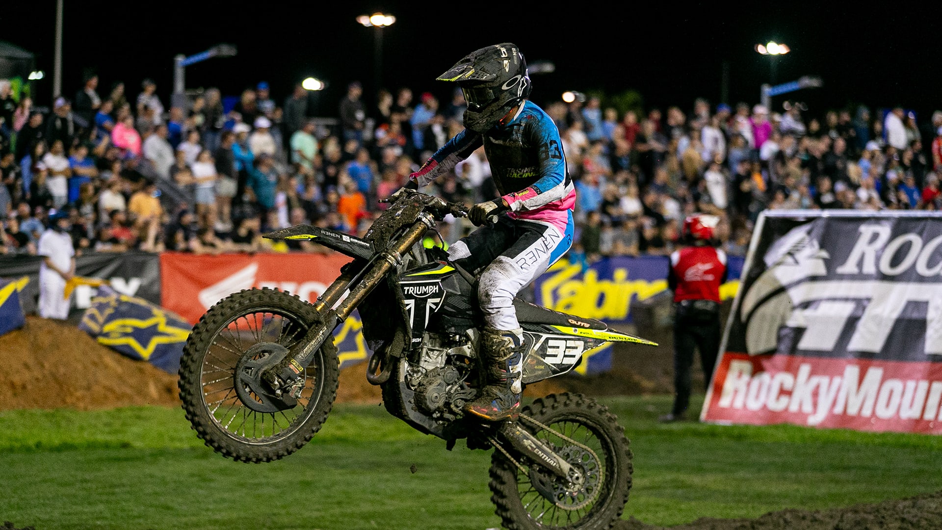 Jalek Swoll at the third round of the Monster Energy AMA 250SX East championship held in Daytona