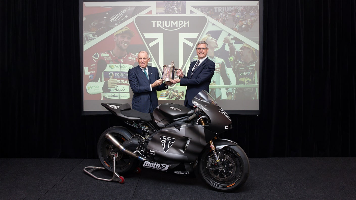 Triumph Team awarded the Royal Automobile Club Torrens Trophy
