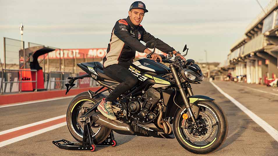 Jeremy Alcoba on his Custom Livery Triumph Street Triple