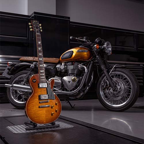 gibson and triumph collaboration