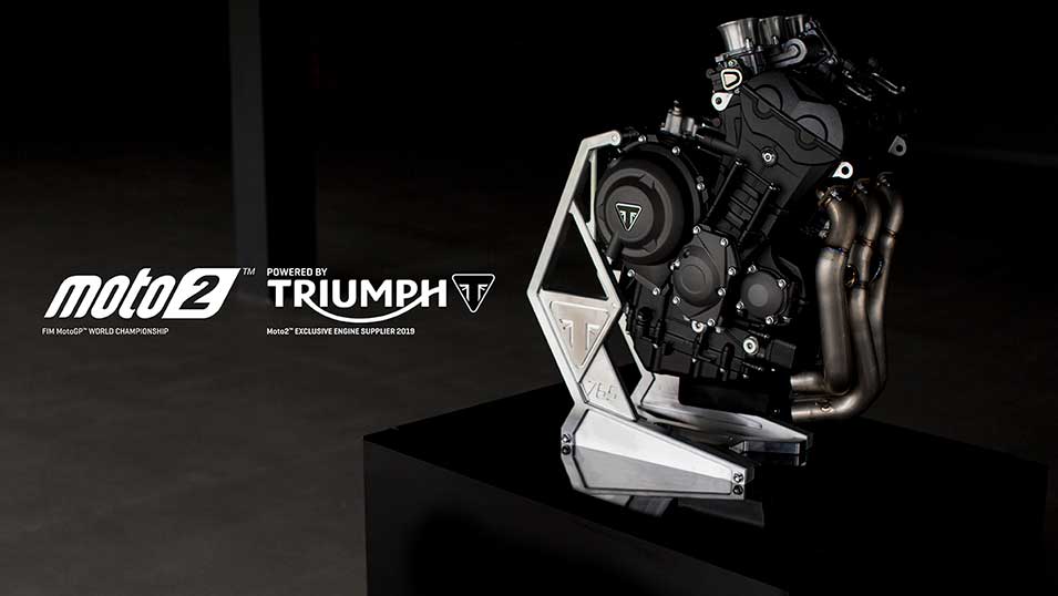 Triumph moto2 engine