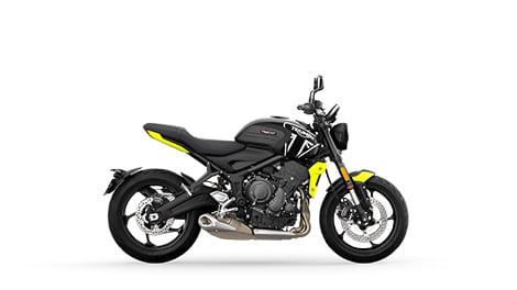 Triumph Trident in Triumph racing yellow and jet black
