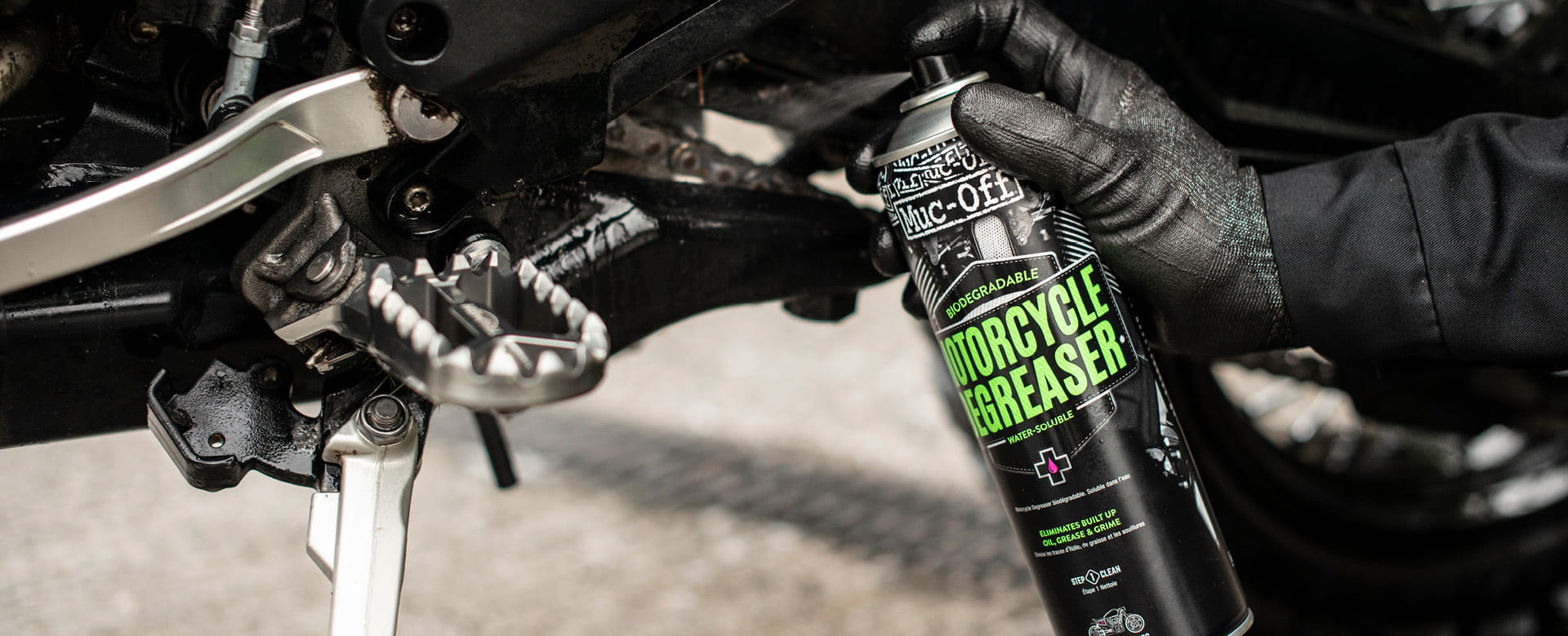 Triumph + Muc-Off Dry Bag Motorcycle Cleaning Kit 