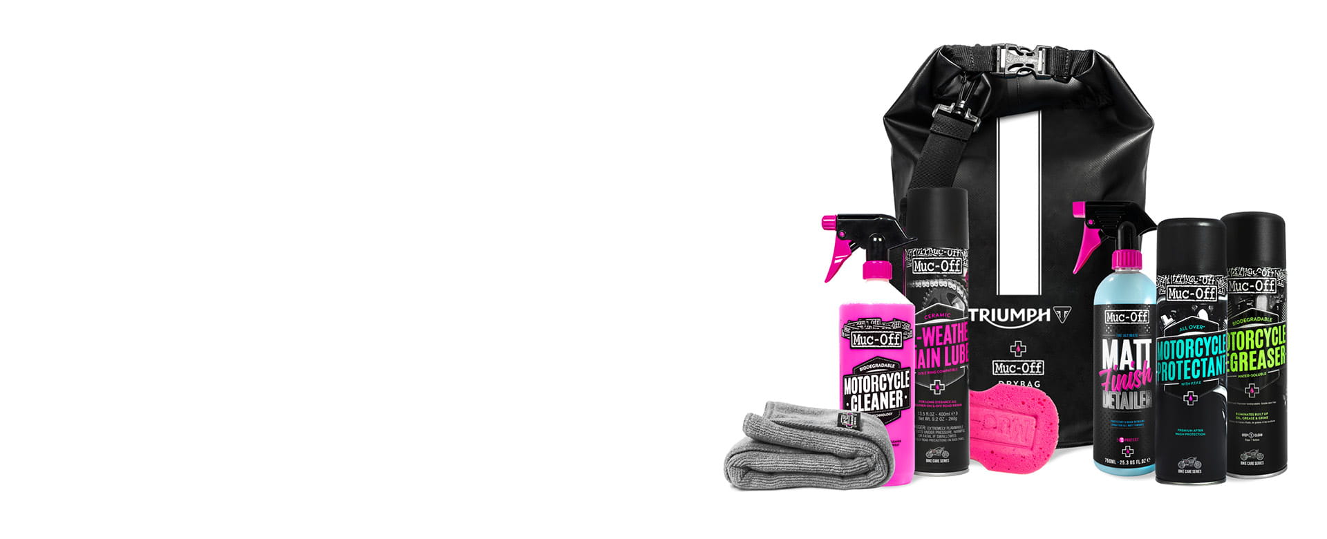 Muc-Off Ultimate - Kit de limpieza de motocicleta, kit de detalles de  motocicleta, accesorios de motocicleta para limpieza, incluye limpiador de