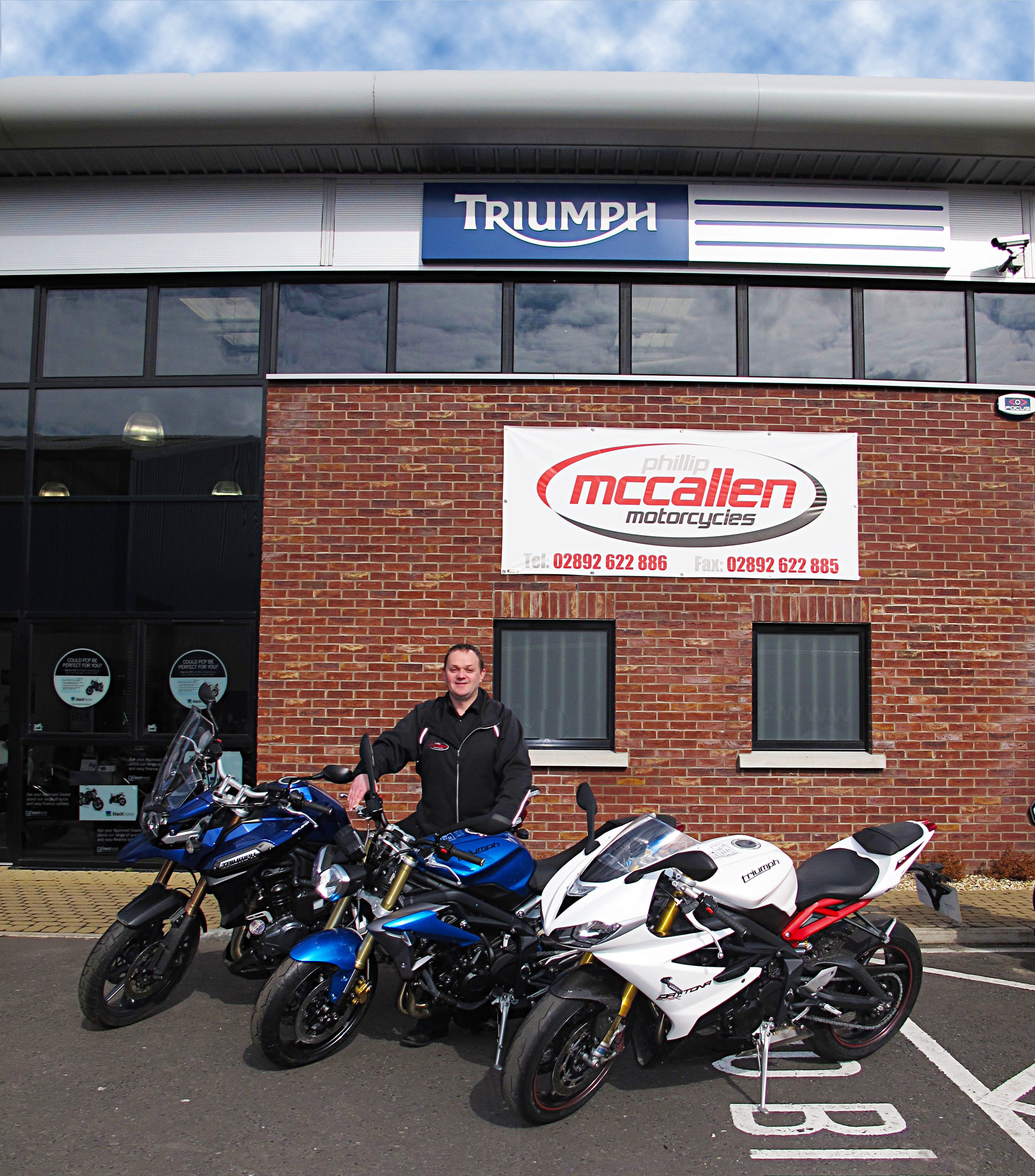 Triumph Philip McCallen Motorcycles