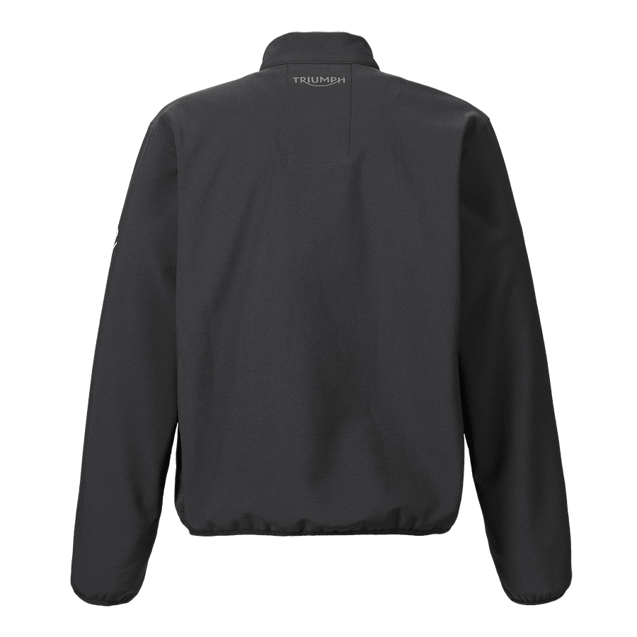Tri-Stop Mid-Layer Soft Shell Jacket in Black