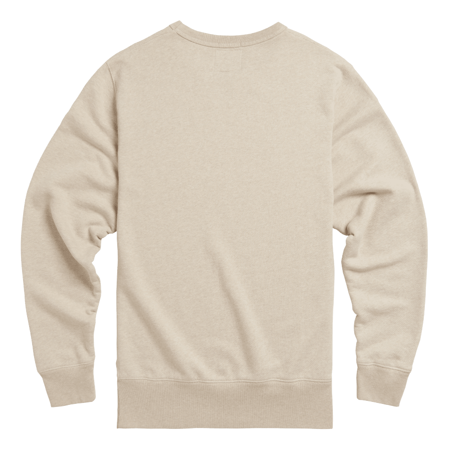 Service Sweatshirt in Hellbeigemeliert